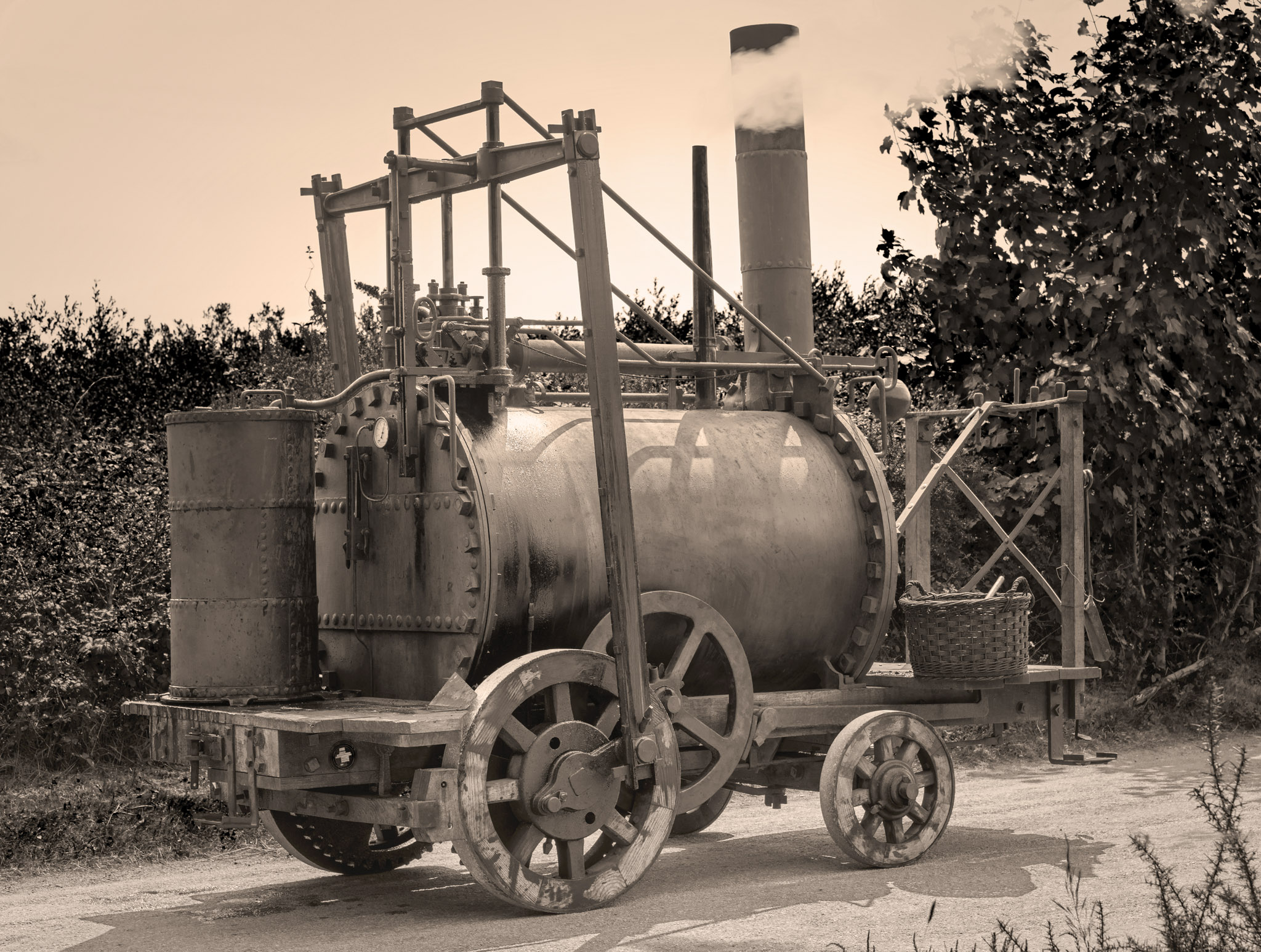 'Puffing Devil' Replica, July 2018